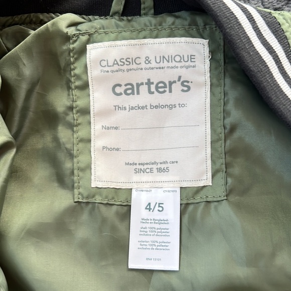 Carter’s Light Jacket - Picture 2 of 3